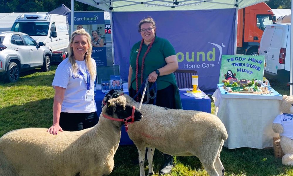 Carefound Home Care stand at the Ripley Show