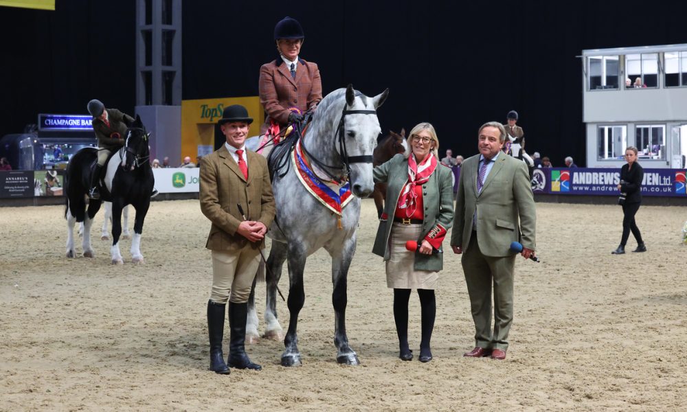 Carla Hainsworth at the Horse of the Year Show 2024