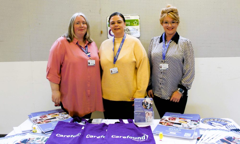 Carefound Home Care staff at The Guild Easter event