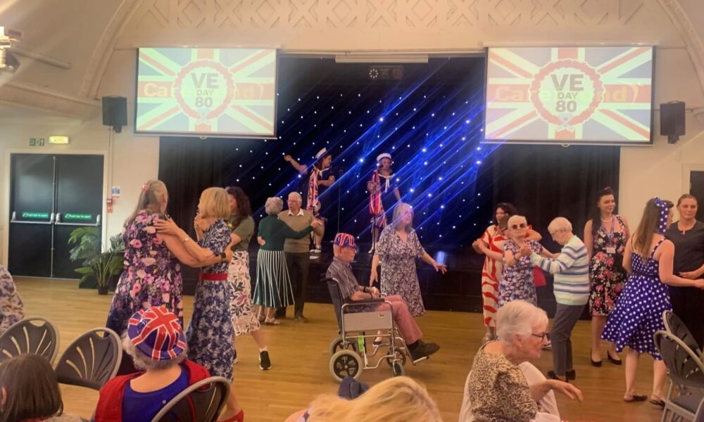 Carefound Home Care hosts VE Day Tea Dance at Lutterell Hall 2025