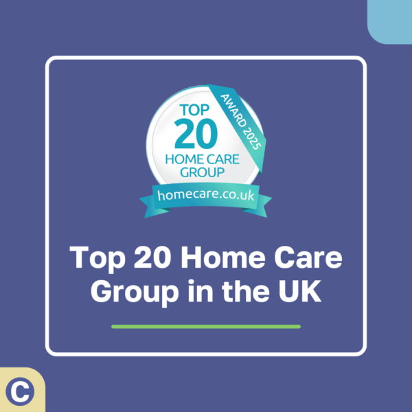 Homecare.co.uk award 2025