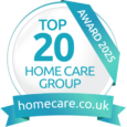 Top 20 Home Care Group Award 2025 Logo