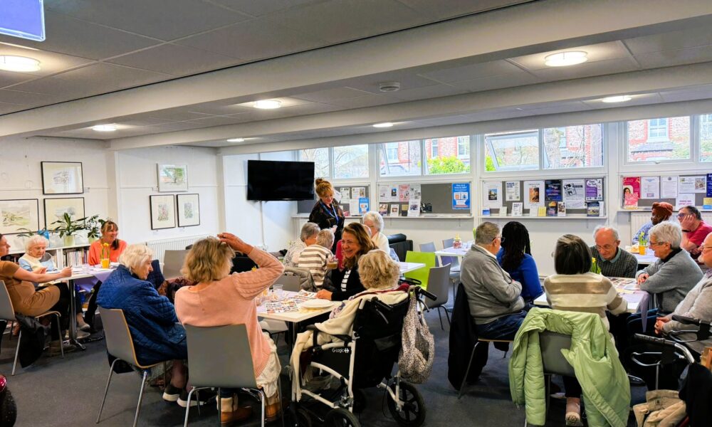 Local Wilmslow community at Easter event