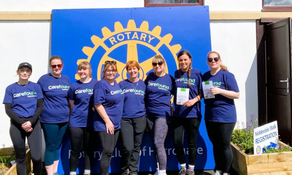 Carefound Home Care at the Nidderdale Charity Walk & Run Carefound Home Care completed the Nidderdale Charity Walk & Run for Harrogate and District Community Action